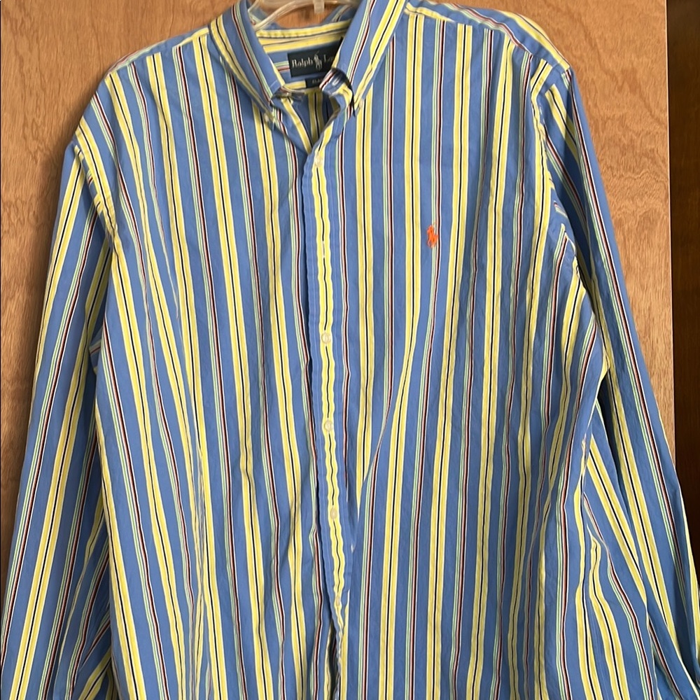 Ralph Lauren Striped Shirt with Logo